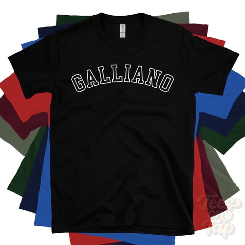 Galliano shirt retrò stile - t-shirt,