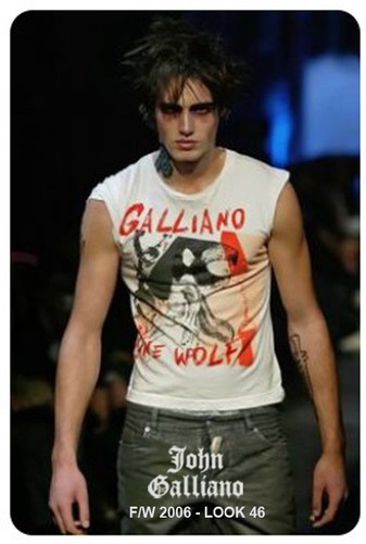 John galliano 2006 runway - john,