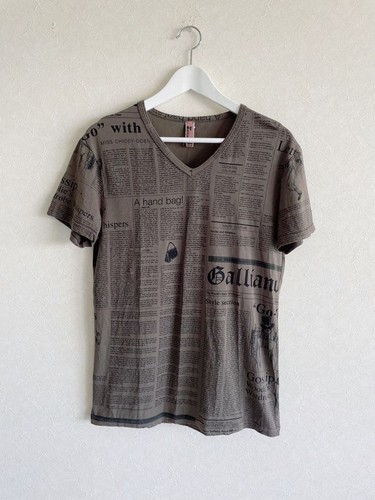 Shirt scollo v - a, stampa
