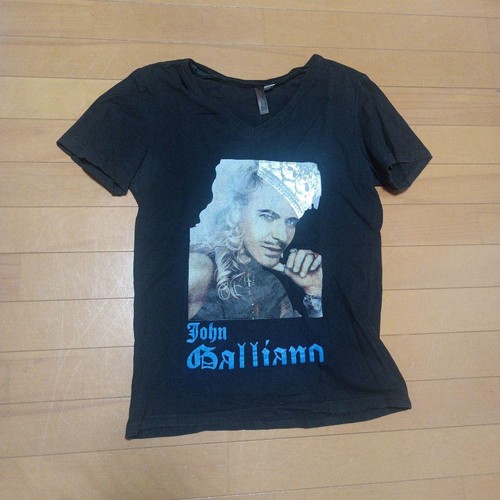 Shirt nera john - nera, galliano