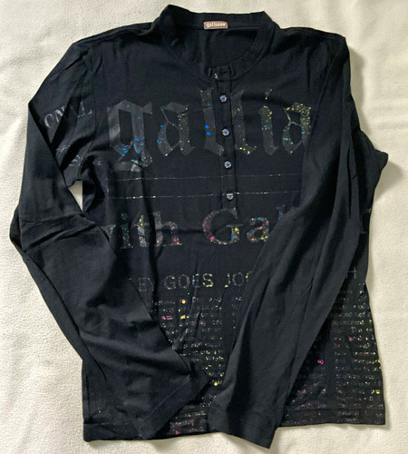 Galliano shirt manica - t-shirt, lunga