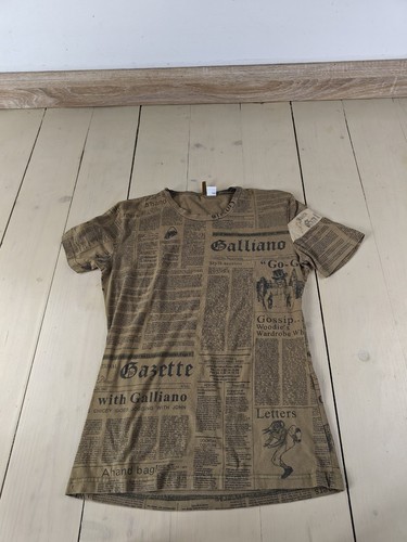 Shirt john galliano stampa - galliano,