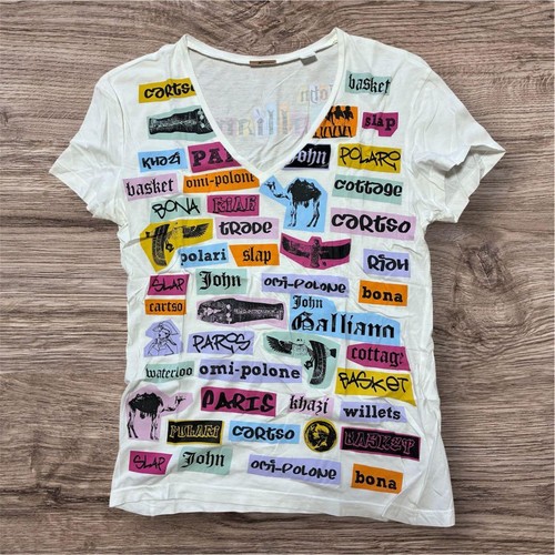 Shirt stampa john galliano - t-shirt,