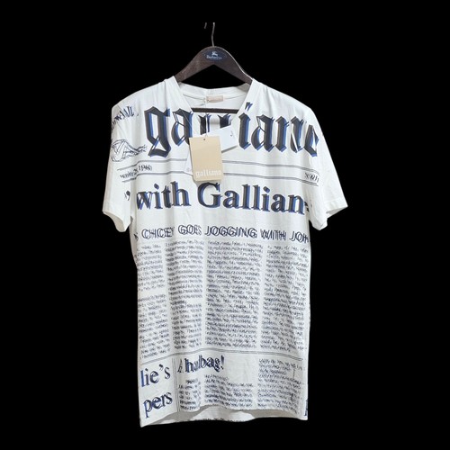 Y2k galliano shirt - t-shirt, gazzetta