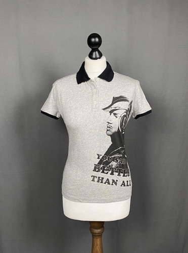 Polo donna grigia john - polo,