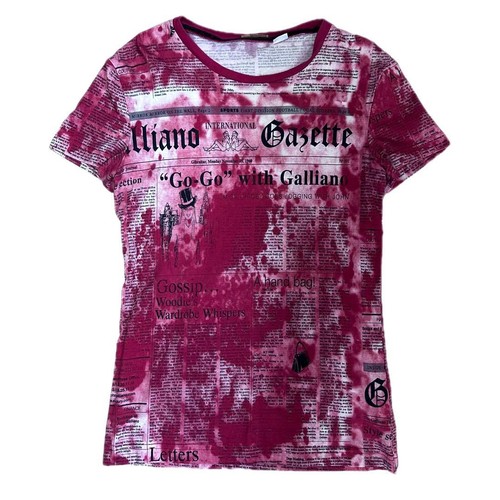 Shirt stampa giornale john - t-shirt,