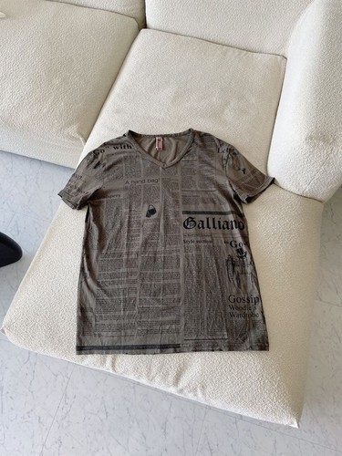 Shirt stampa giornale john - t-shirt,
