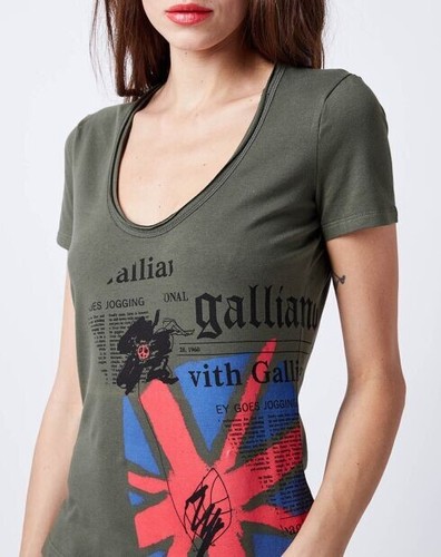 Shirt verde john galliano - verde,